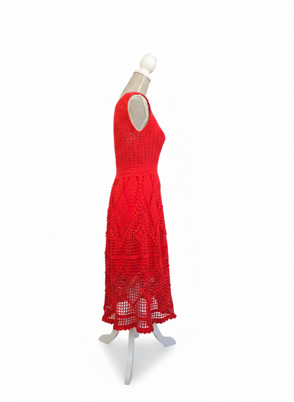 Vestido "Carmim Sedutor"